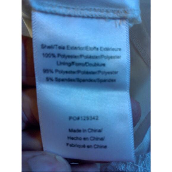 ModCloth Small maxi floor length dress, new w tags, lace like cover long sleeve - Picture 7 of 7